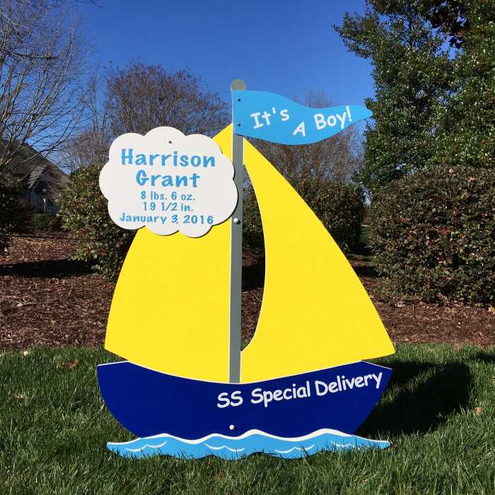 sailboat sign