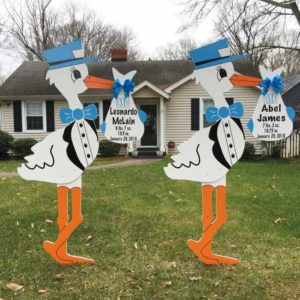twin stork signs