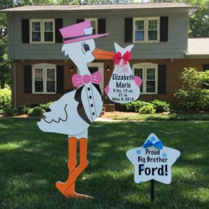 stork birth announcements