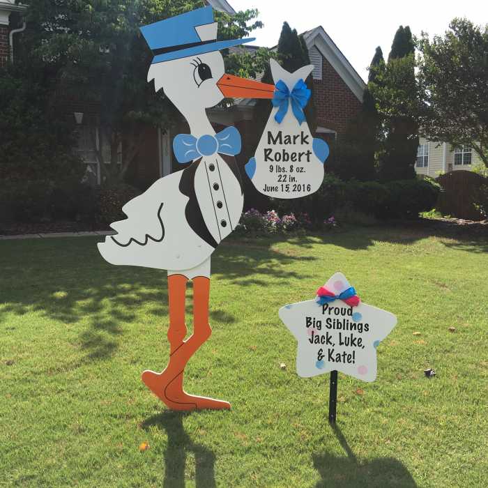 stork sign rentals