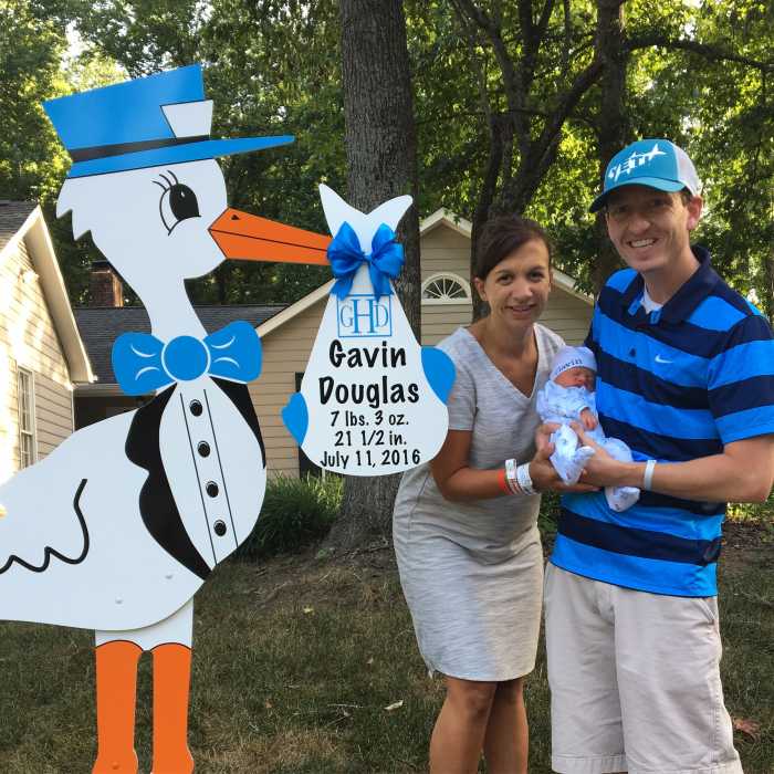 new baby lawn signs