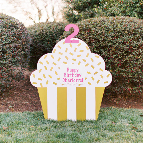 Gold Cupcake