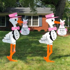 new baby yard signs