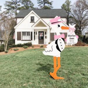 stork yard signs