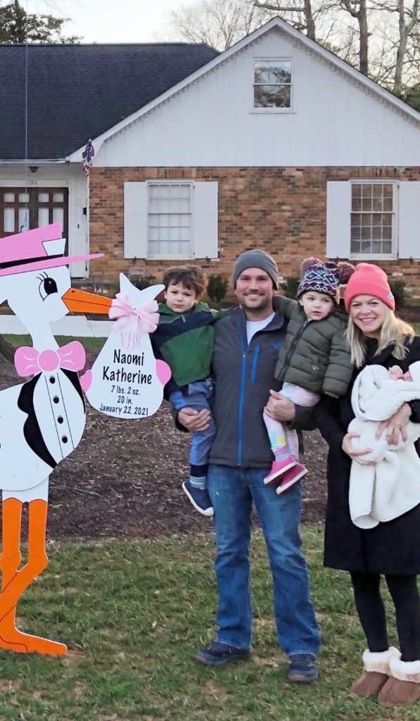 Baby stork yard signs