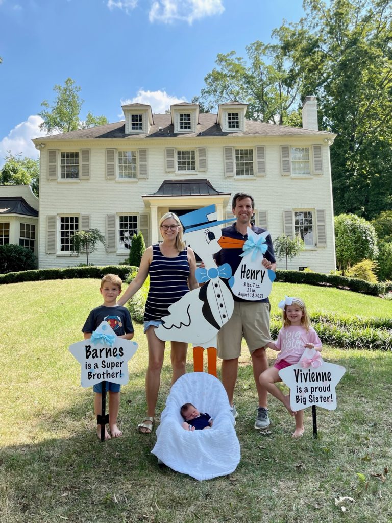 stork yard sign rentals