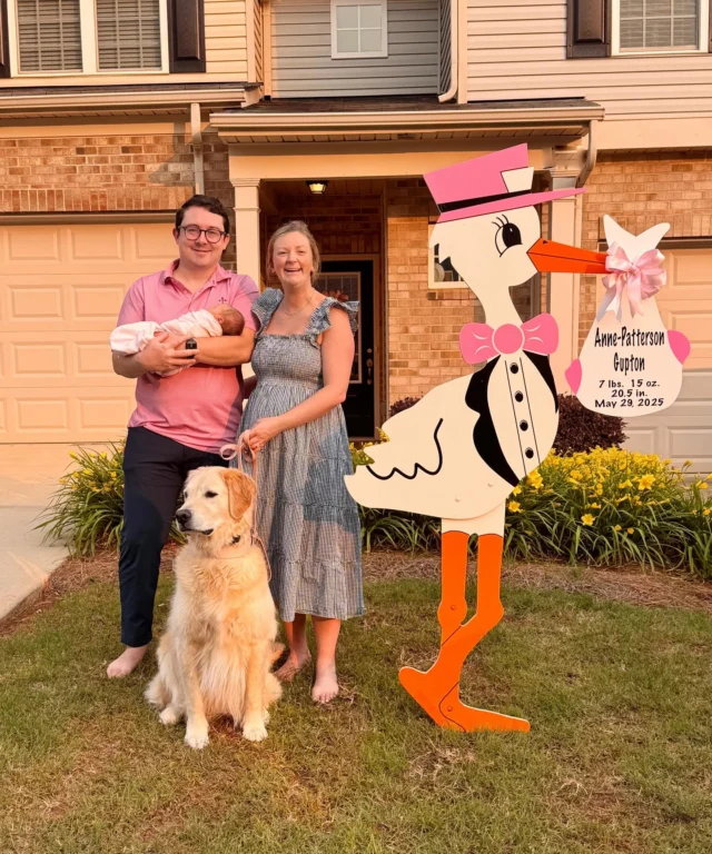 Welcome home sweet baby Anne-Patterson!🩷

#magnoliastorks #storksignscharlotte #charlottestorks #storkscharlotte #storksigns #babystorksigns #storklady #itsagirl #birthannouncement #charlottenc #clt