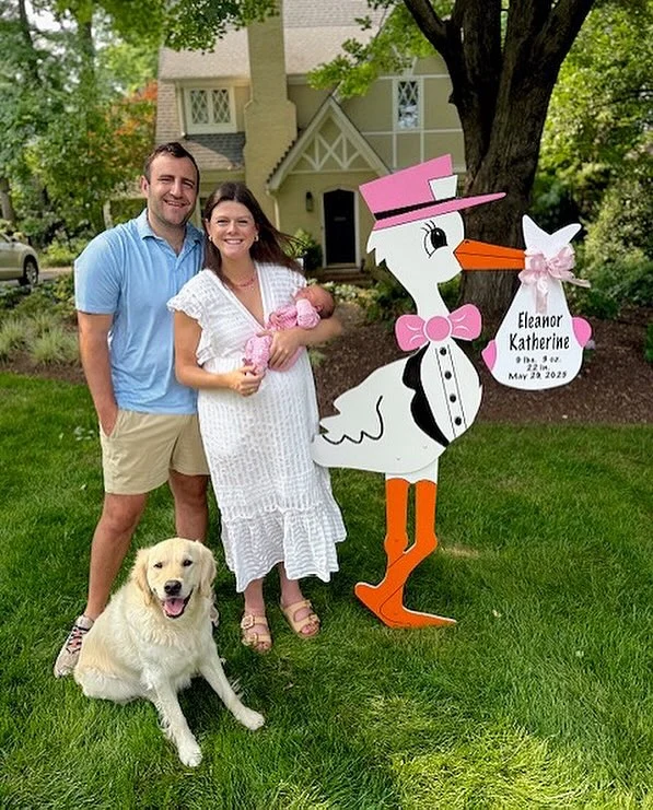 Meet sweet baby Eleanor and her family!🩷

#magnoliastorks #storksignscharlotte #storkrentalscharlotte #charlottestorks #storkscharlotte #storksigns #babystorksigns #yardsignscharlotte #lawnsignscharlotte #itsagirl #birthannouncement #charlottenc #clt
