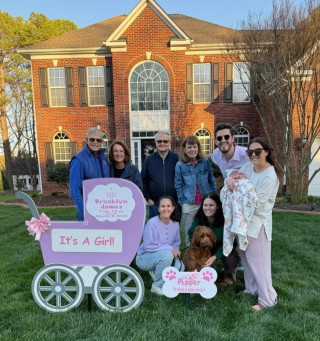 Congrats to this beautiful family on the arrival of sweet baby Brooklyn!🩷🎀

#magnoliastorks #birthannouncement #yardsignscharlotte #charlottenc #itsagirl
