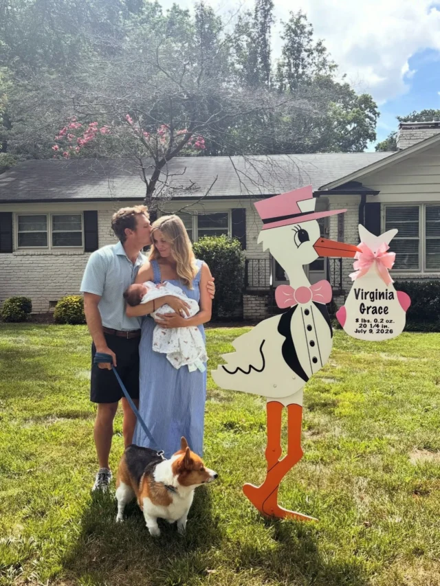 Welcome Home sweet Virginia “Ginny” Grace!!🩷

#magnoliastorks #storksignscharlotte #charlottestorks #storkscharlotte #yardsignscharlotte