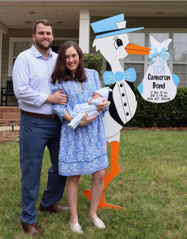 Welcome Home Cameron!🍼🩵

#magnoliastorks #storksignscharlotte #storkscharlotte #charlottestorks #yardsignscharlotte